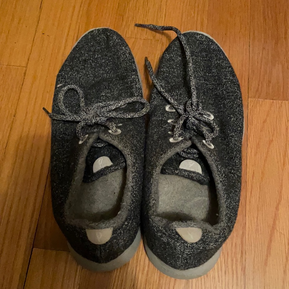 Dark grey allbirds